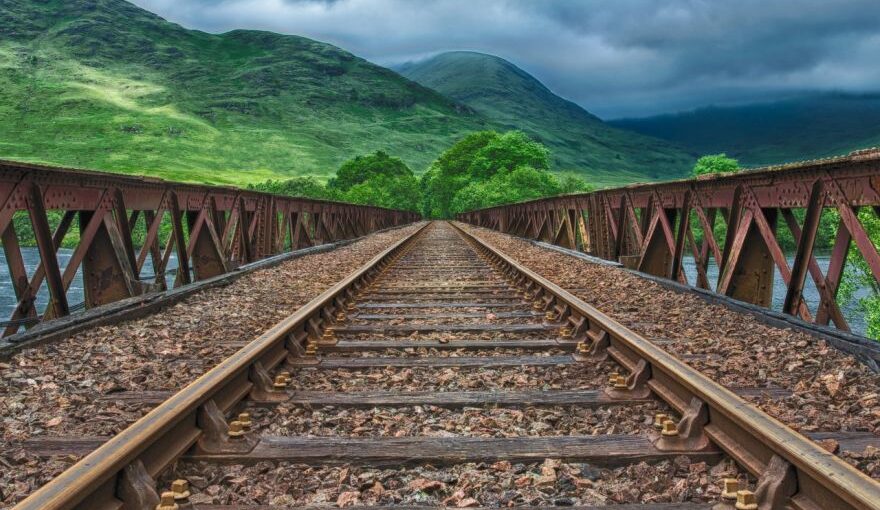 Railway - railway, rails, track