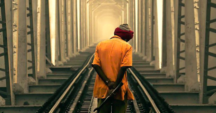 Railways - Man Walking on Railway