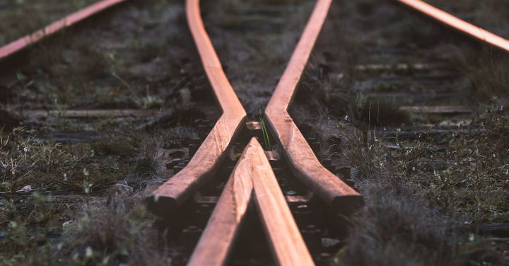 Railroad - Selective-focus Photography of Train Rail