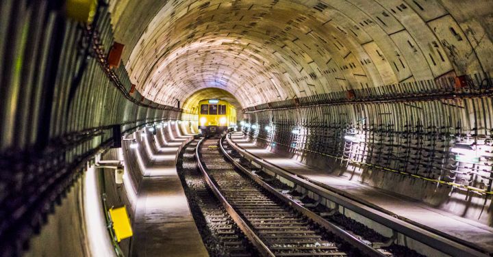 Railway Tunnel - Photo of Train Track Subway