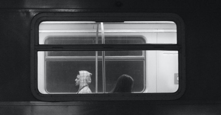 Train - People Riding The Train
